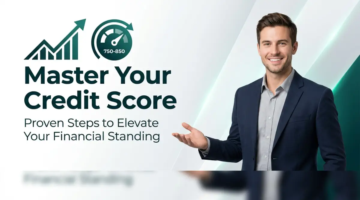 How to improve your credit score with simple step by step financial habits