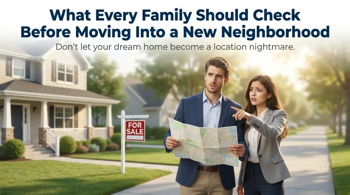 What Every Family Should Check Before Moving Into a New Neighborhood